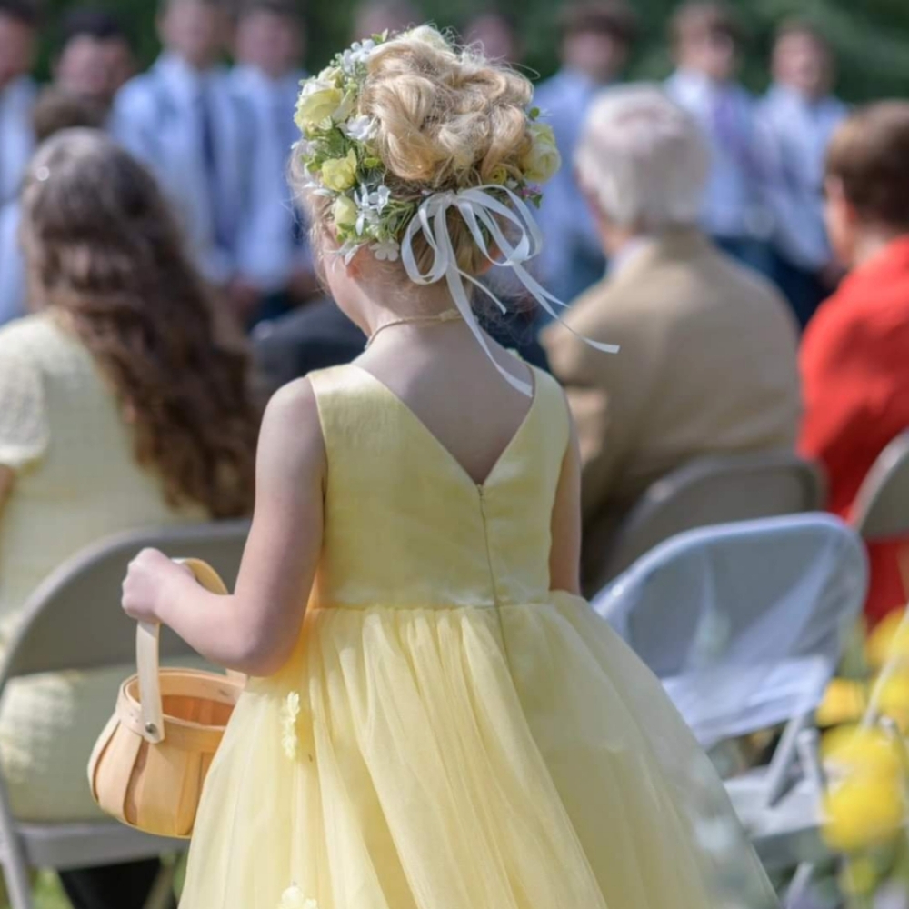 Beautiful Flower Girl Dress Size 7/8